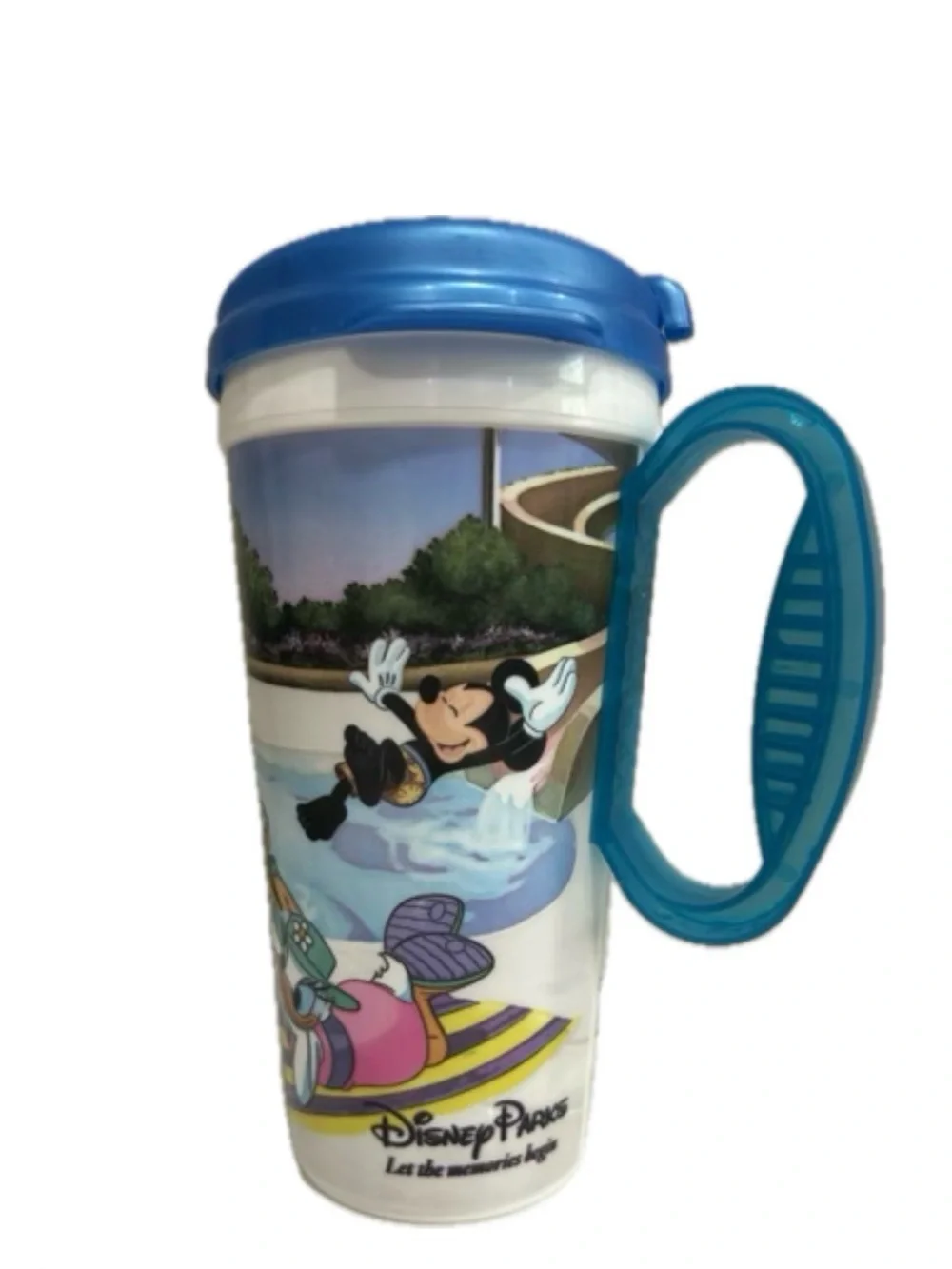 Disney Parks Rapid Fill Resort Pool Mug Mickey Minnie Donald Goofy NEW